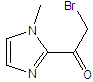 2-bromo-1-(1-methyl-1H-imidazol-2-yl)ethanone