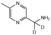 2-(Aminomethyl-d2)-5-methylpyrazine