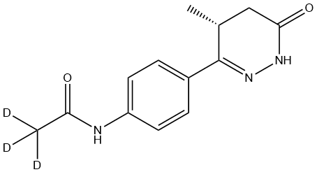 (R)-N-Acetyl-d3-6-(4-aminophenyl)-4,5-dihydro-5-methyl-3(2H)-pyridazinone