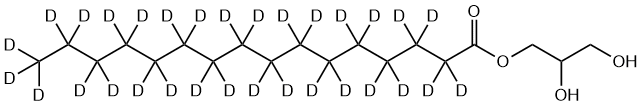 (±)-Glyceryl 1-Monohexadecanoate-d31 (hexadecanoate-d31)