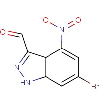 6-Bromo-4-nitro-1H-indazole-3-carbaldehyde