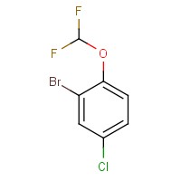 2-Bromo-4-chloro-1-(difluoromethoxy)benzene
