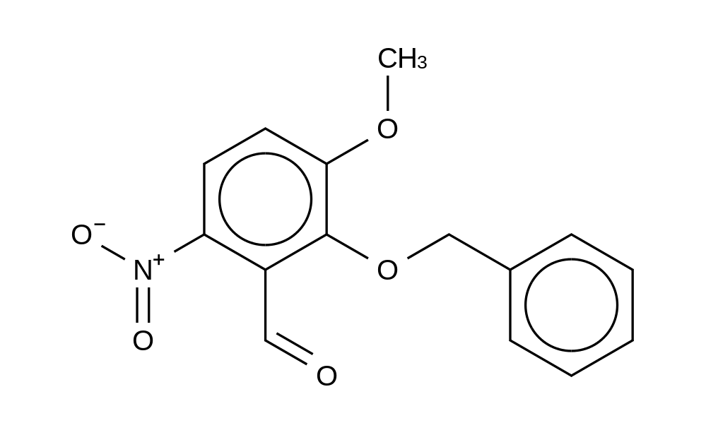2-Benzyloxy-3-methoxy-6-nitrobenzaldehyde