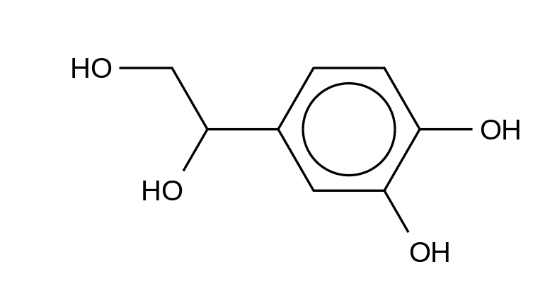 rac 3,4-Dihydroxyphenylethylene Glycol