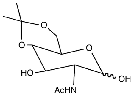 2-Acetamido-2-deoxy-4,6-O-isopropylidene-D-glucopyranose