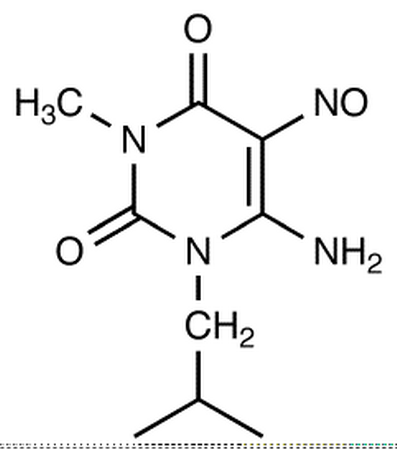 6-Amino-1-isobutyl-3-methyl-5-nitroso-2,4-pyrimidinedione