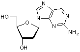 2-Amino-9-(2-deoxy-β-D-ribofuranosyl)purine
