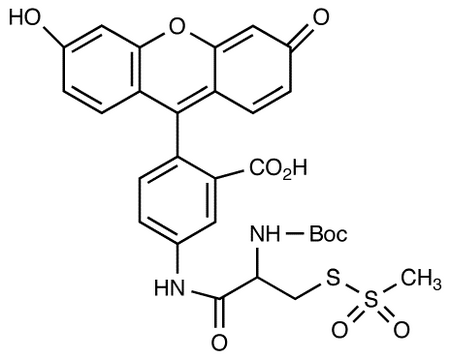 (L)-2-[(t-Boc)amino]-2-[(5-Fluoresceinyl)aminocarbonyl]ethyl Methanethiosulfonate