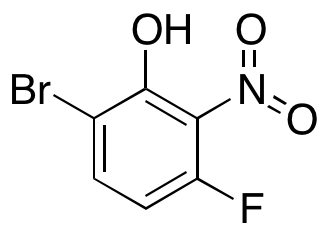 6-Bromo-3-fluoro-2-nitrophenol
