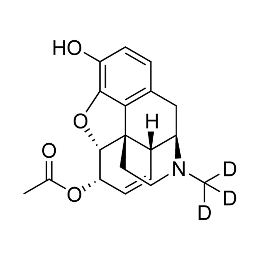 6-Acetylmorphine (D₃, 98%) 1000 µg/mL in acetonitrile