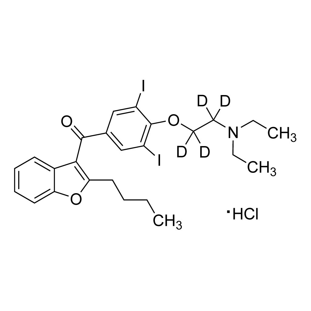 Amiodarone·HCl (D₄, 98%) 100 µg/mL in methanol (As free base)
