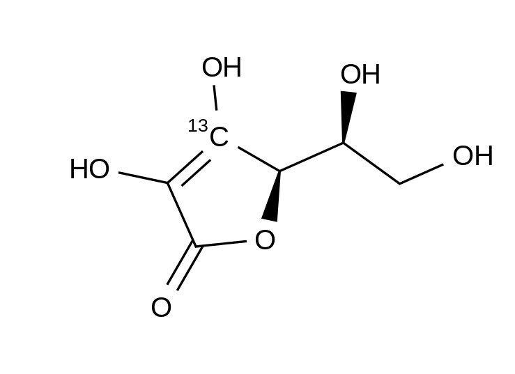 L-ascorbic acid-3-13C