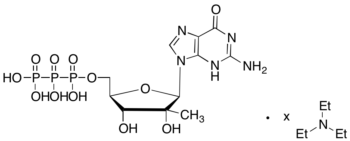 2-C- β-Methyl Guanosine 5-Triphosphate Triethylamine