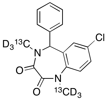 3-Deshydroxy-(5H)-4-methyl-3-oxo Temazepa2, dC2, d6