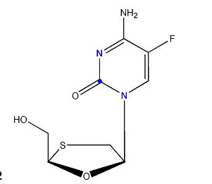 FTC, [2-13C, 1,3-15N2]-