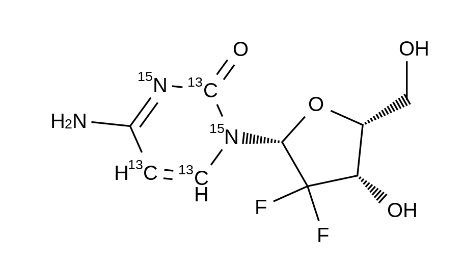 Gemcitabine-13C3,15N2 HCl