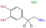 2-(3,4-Dihydroxyphenyl)ethyl-2,2-d2-amine HCl