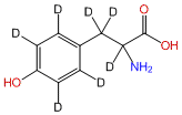 DL-4-Hydroxyphenyl-d4-alanine-2,3,3-d3