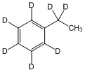 Ethyl-α,α-d2-benzene-d5