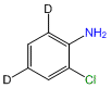 2-Chloroaniline-4,6-d2