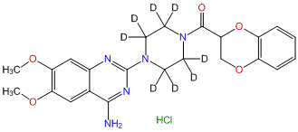 (±)-Doxazosin-d8 HCl (piperazine-d8)
