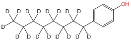 4-n-Octyl-d17-phenol