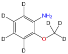 2-Methoxy-d3-aniline-3,4,5,6-d4