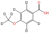 4-Methoxybenzoic-d7 Acid