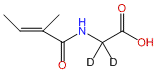 N-Tigloylglycine-2,2-d2