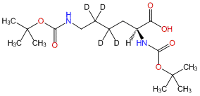 L-Lysine-4,4,5,5-d4-bis-N-t-BOC