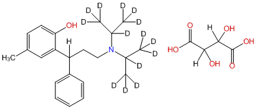 (±)-Tolterodine-d14 Tartrate (di-iso-propyl-d14)