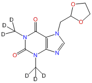 Doxofylline-d6 (dimethyl-d6)