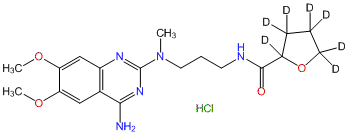 (±)-Alfuzosin-d7 HCl (tetrahydrofuroyl-d7)