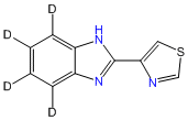 Thiabendazole-d4 (benzimidazole-4,5,6,7-d4)