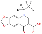 Oxolinic-d5 Acid (ethyl-d5)