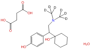 (±)-Desvenlafaxine-d6 SuccinateH2O (N,N-dimethyl-d6)