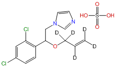 (±)-Imazalil-d5 Sulfate (allyloxy-d5)