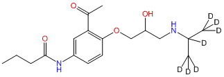 (±)-Acebutolol-d7 (iso-propyl-d7)