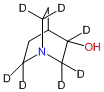 (±)-3-Quinuclidinol-2,2,3,6,6,7,7-d7