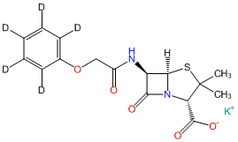 Penicillin V-d5 Potassium Salt (phenyl-d5)