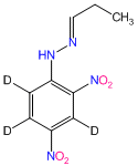 Propionaldehyde 2,4-Dinitrophenylhydrazone-3,5,6-d3