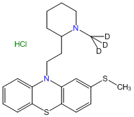(±)-Thioridazine-d3 HCl (N-methyl-d3)