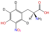 L-4-Hydroxy-3-nitrophenyl-2,5,6-d3-alanine