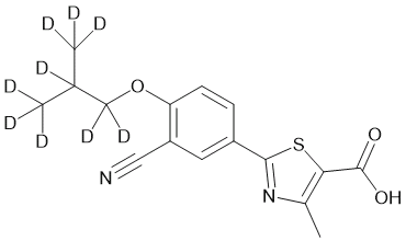 Febuxostat-d9 (2-methylpropoxy-d9)