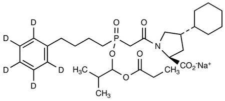 Fosinopril-phenyl-d5 Sodium Salt