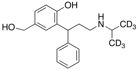 rac 5-Hydroxymethyl Desisopropyl Tolterodine-d6