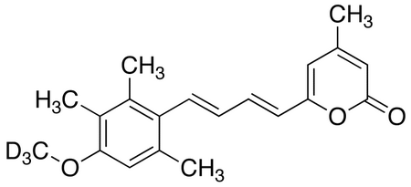 6-[(1E, 3E)-4-(4-Methoxy-2,3,6-trimethylphenyl-d3)-2-methyl-1,3-butadien-1-yl]-4-methyl-2H-pyran-2-one
