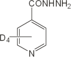 Isonicotinoyl-d4 hydrazide