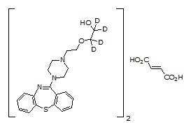 Quetiapine-d4 fumarate