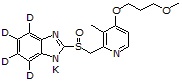 Rabeprazole-d4 potassium